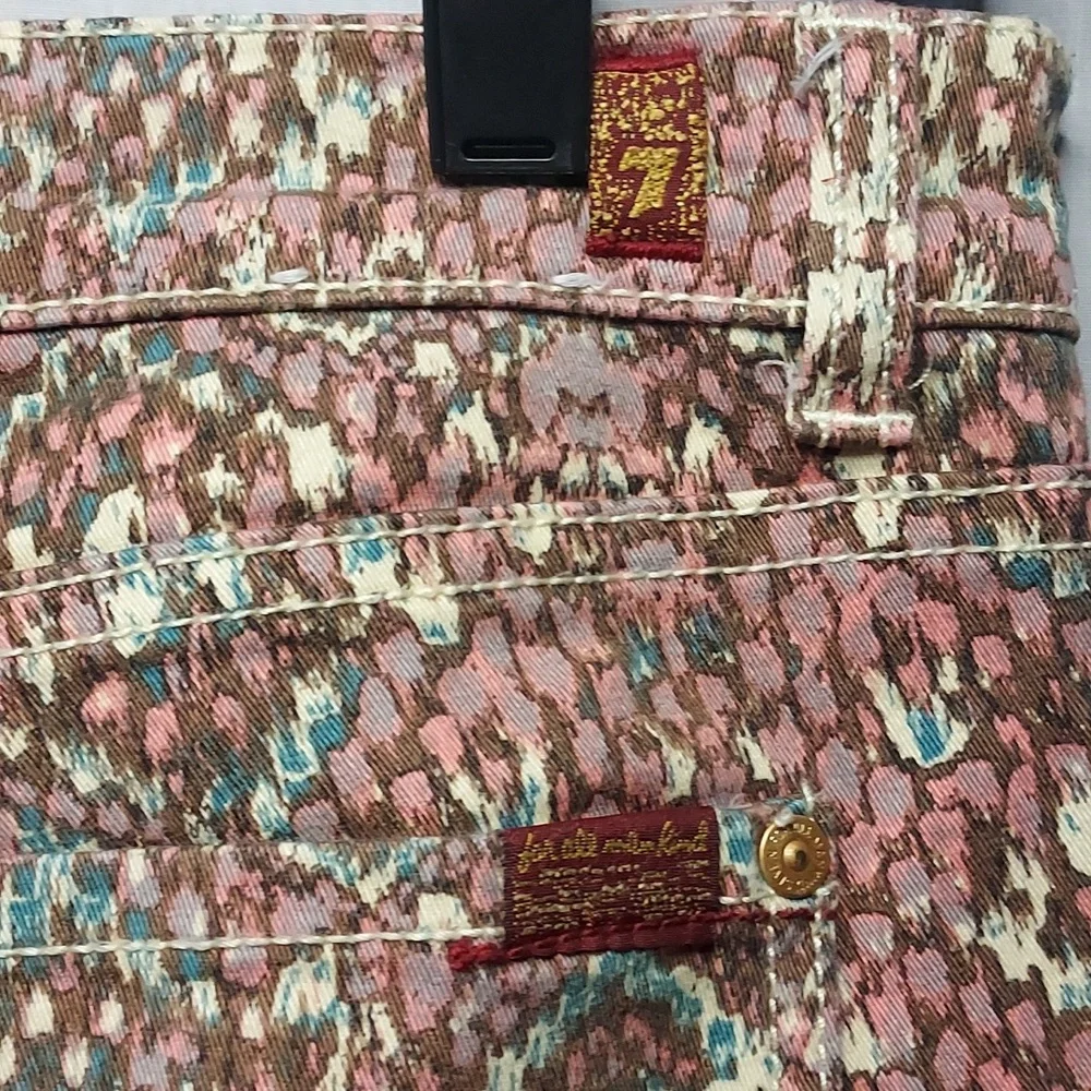 7 For All Mankind‎ Snakeskin print jeans girl's size 14